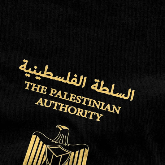 Palestine Palestinian Passport T-Shirt Summer Classic T Shirts 100% Cotton Novelty Tshirt For Mens Short Sleeve Printed Tees