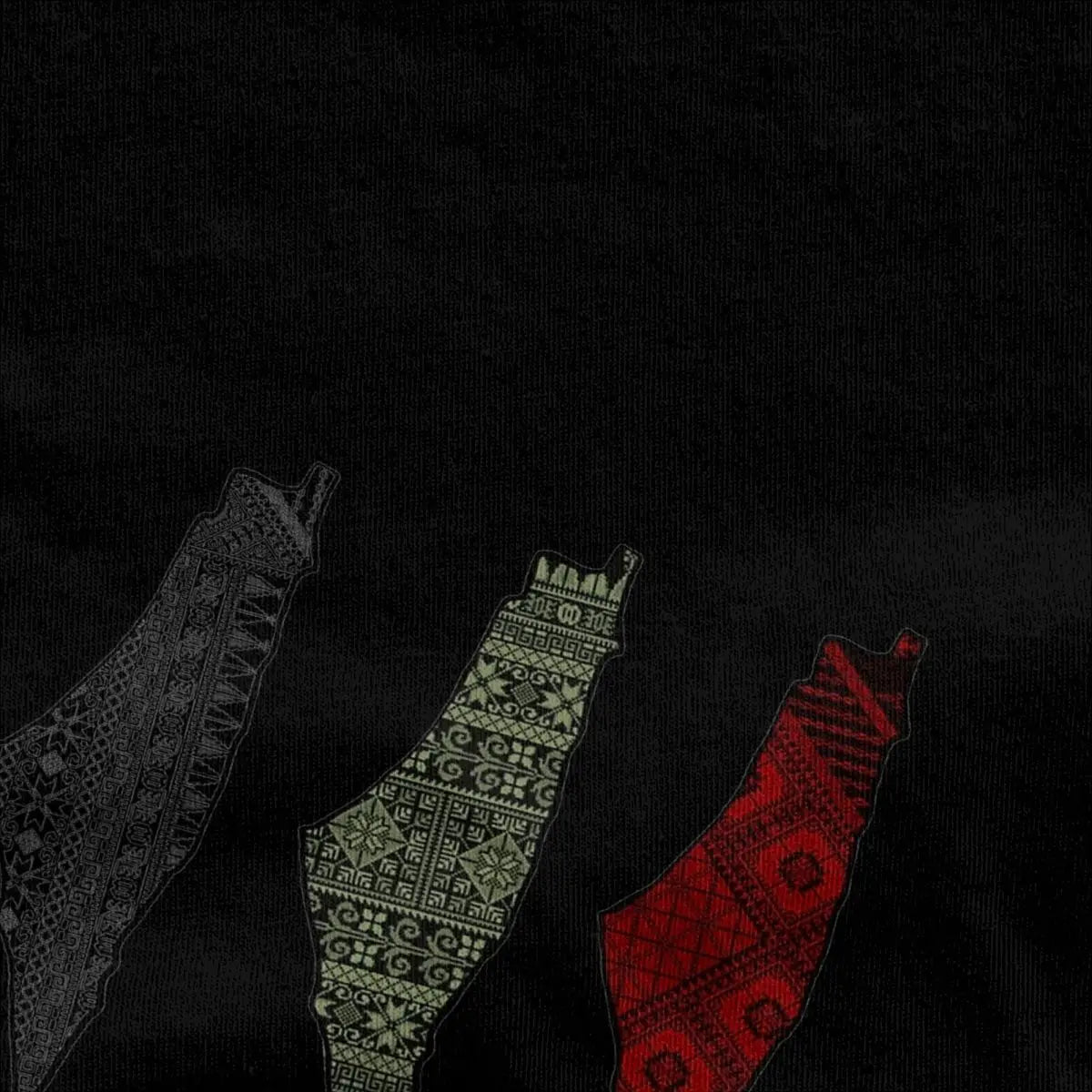 Harajuku T Shirt Palestinian Tatreez Map Embroidery Cotton T Shirts Palestine Flag Tee Shirt for Man Beach Short Sleeve Top Tees