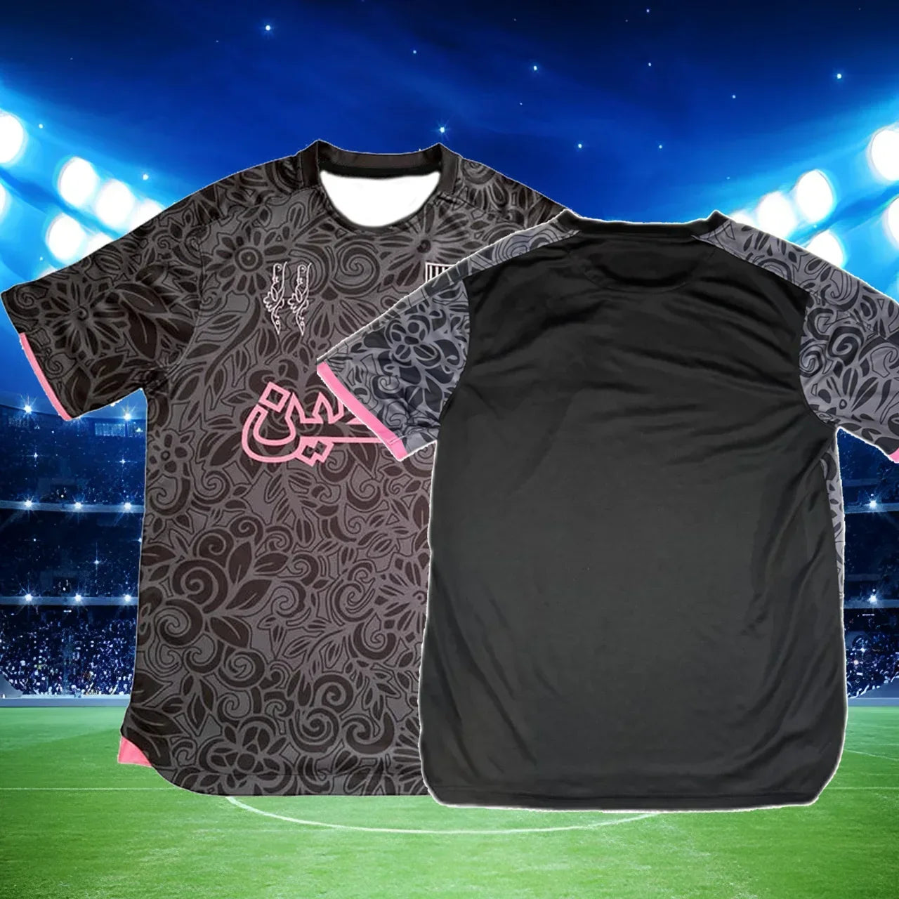 OMERTA Performance Shirt – Kufiya Print x Palästina